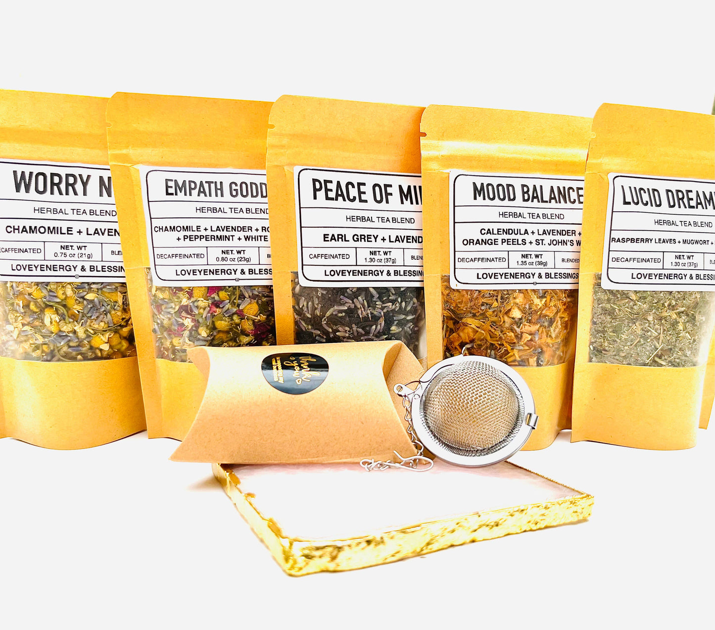 Gift Box Loose Leaf TEA Starter KIT - Tea Gift Set