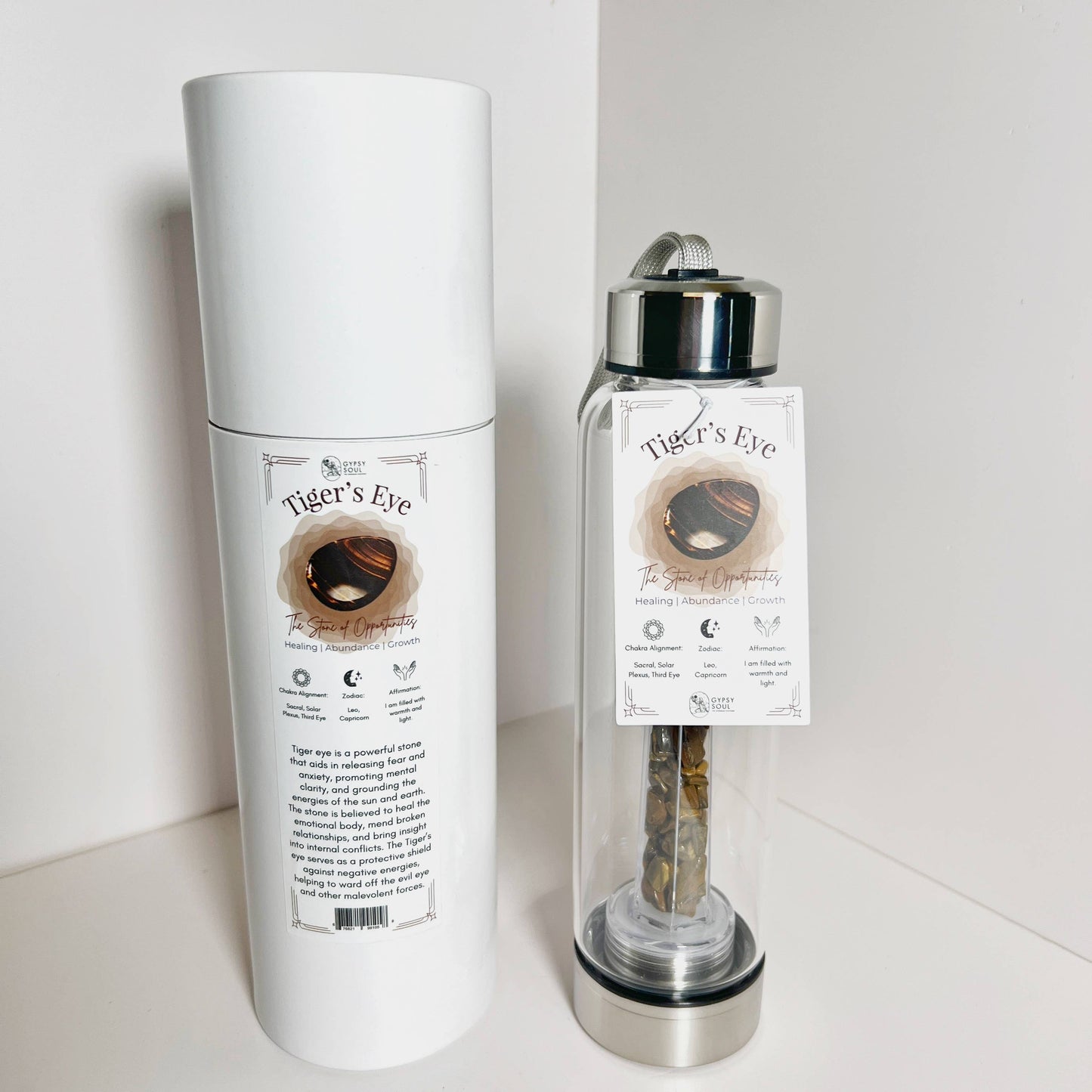 Crystal Infused Healing Water Bottle