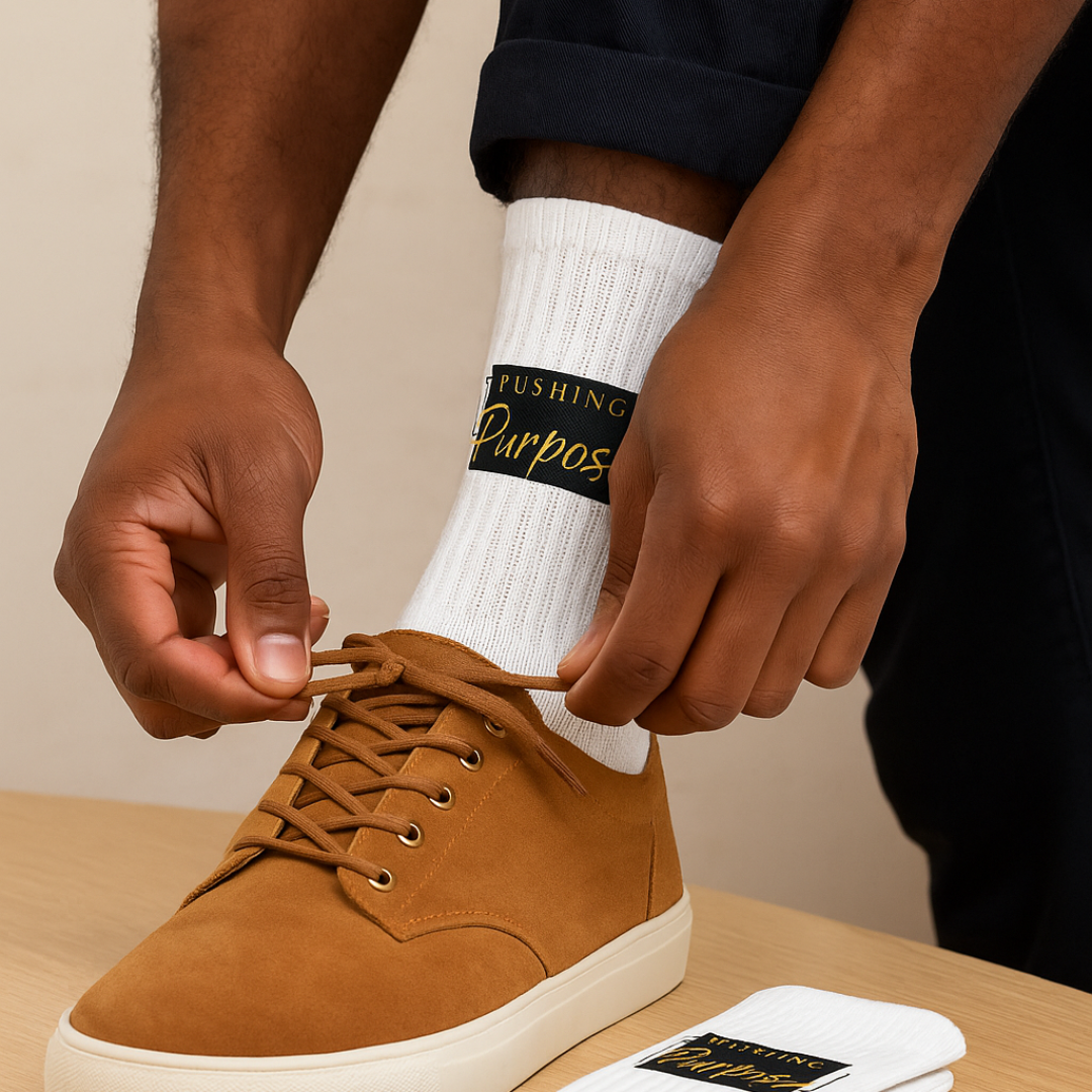 Pushing Purpose Unisex Socks