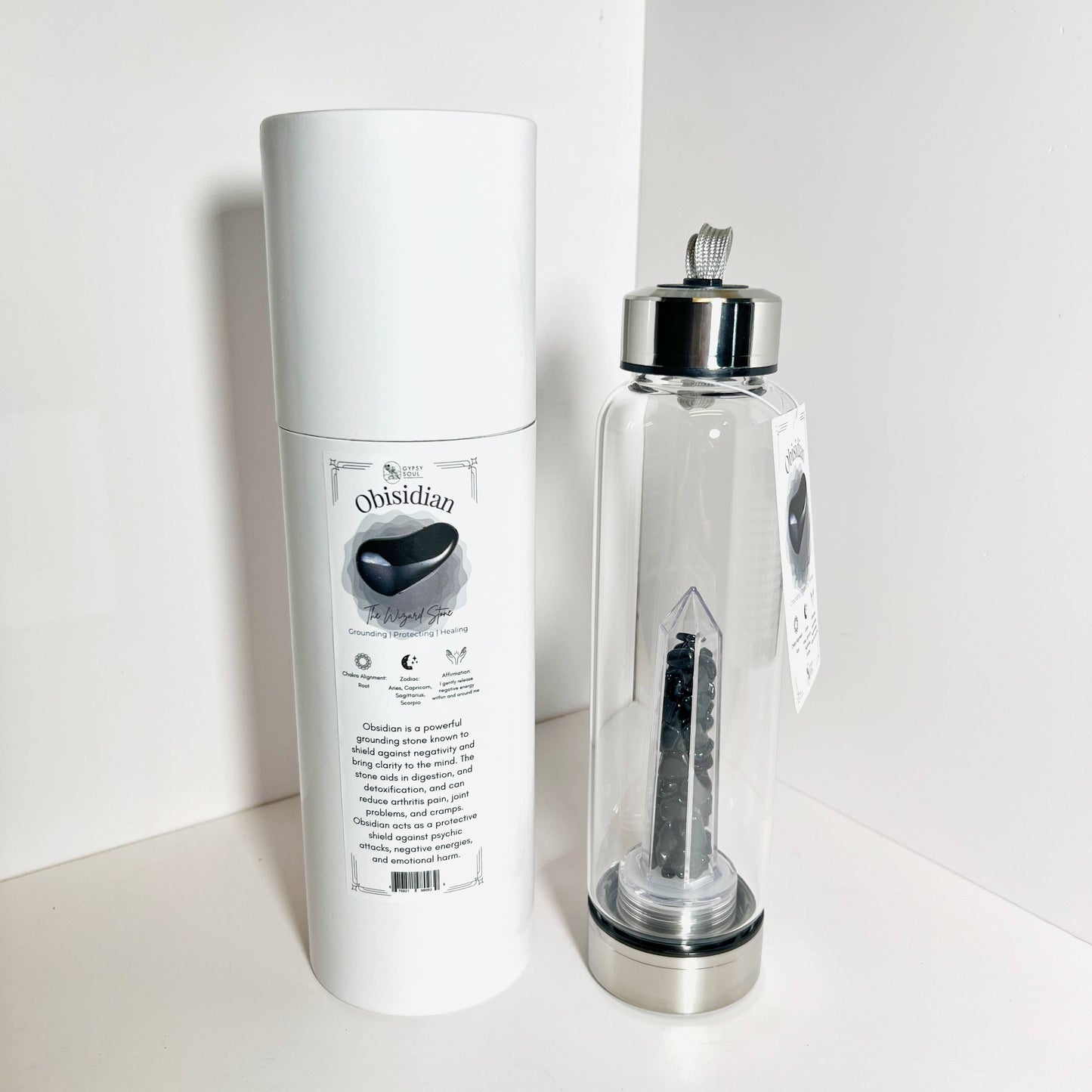 Crystal Infused Healing Water Bottle