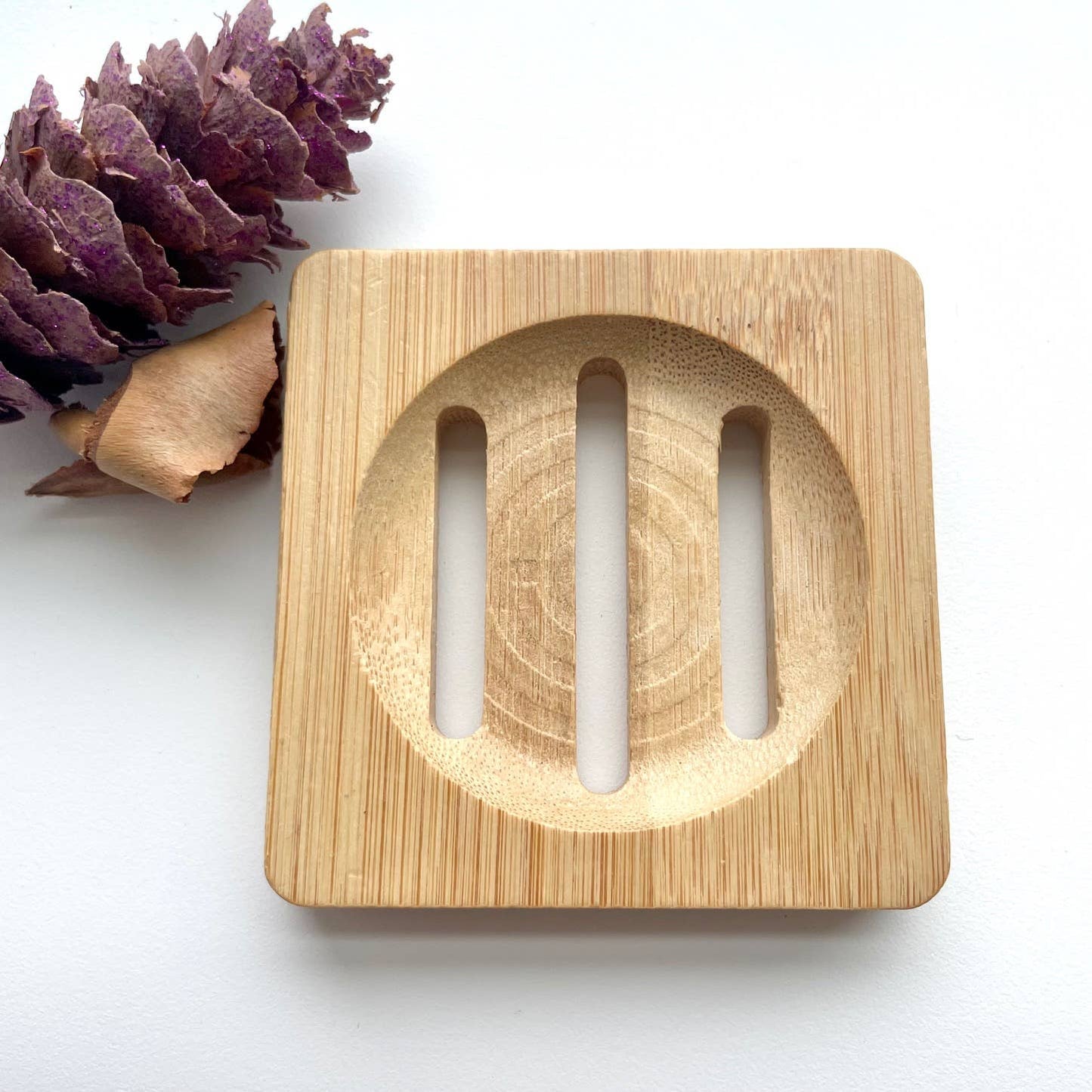 Bamboo Wood Tray for Soap & Shower Steamers