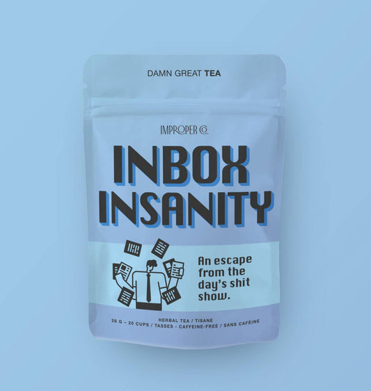 Inbox Insanity Peppermint tea
