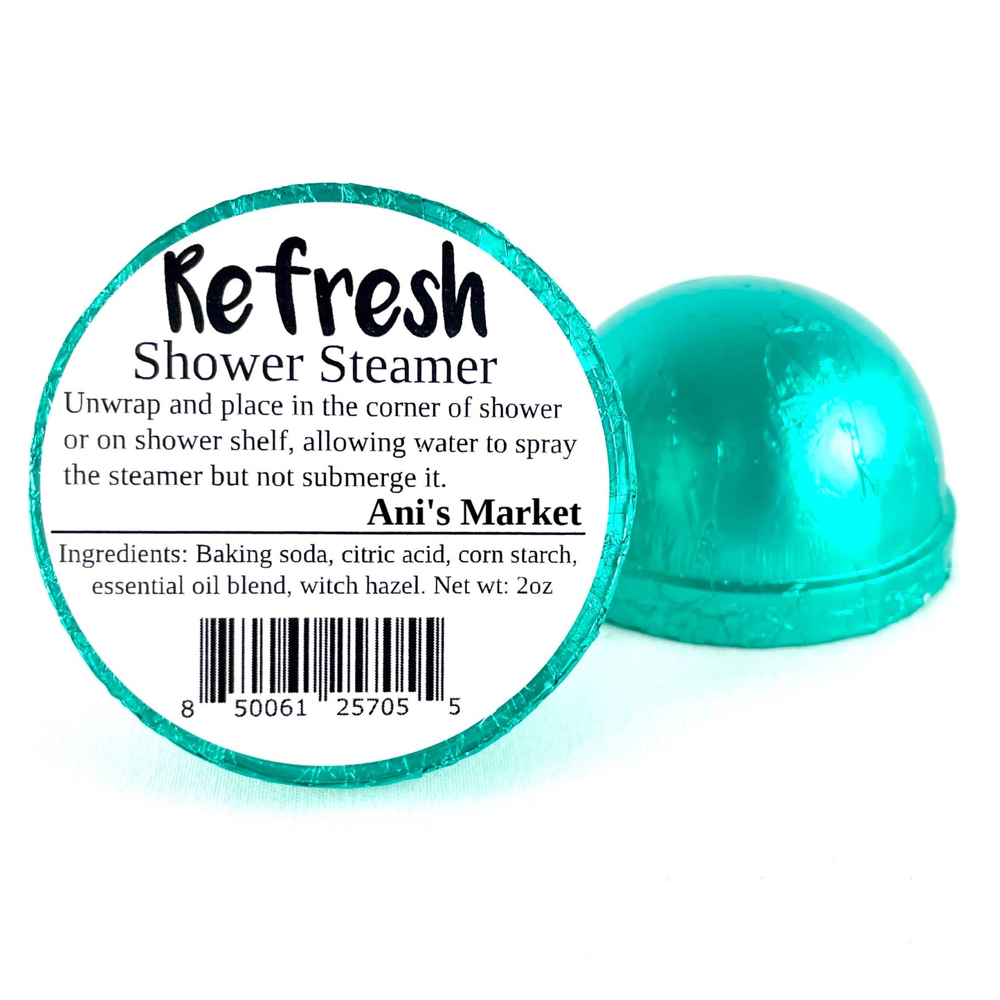 Natural Aromatherapy Essential Oil Shower Bombs -Lemon Grass