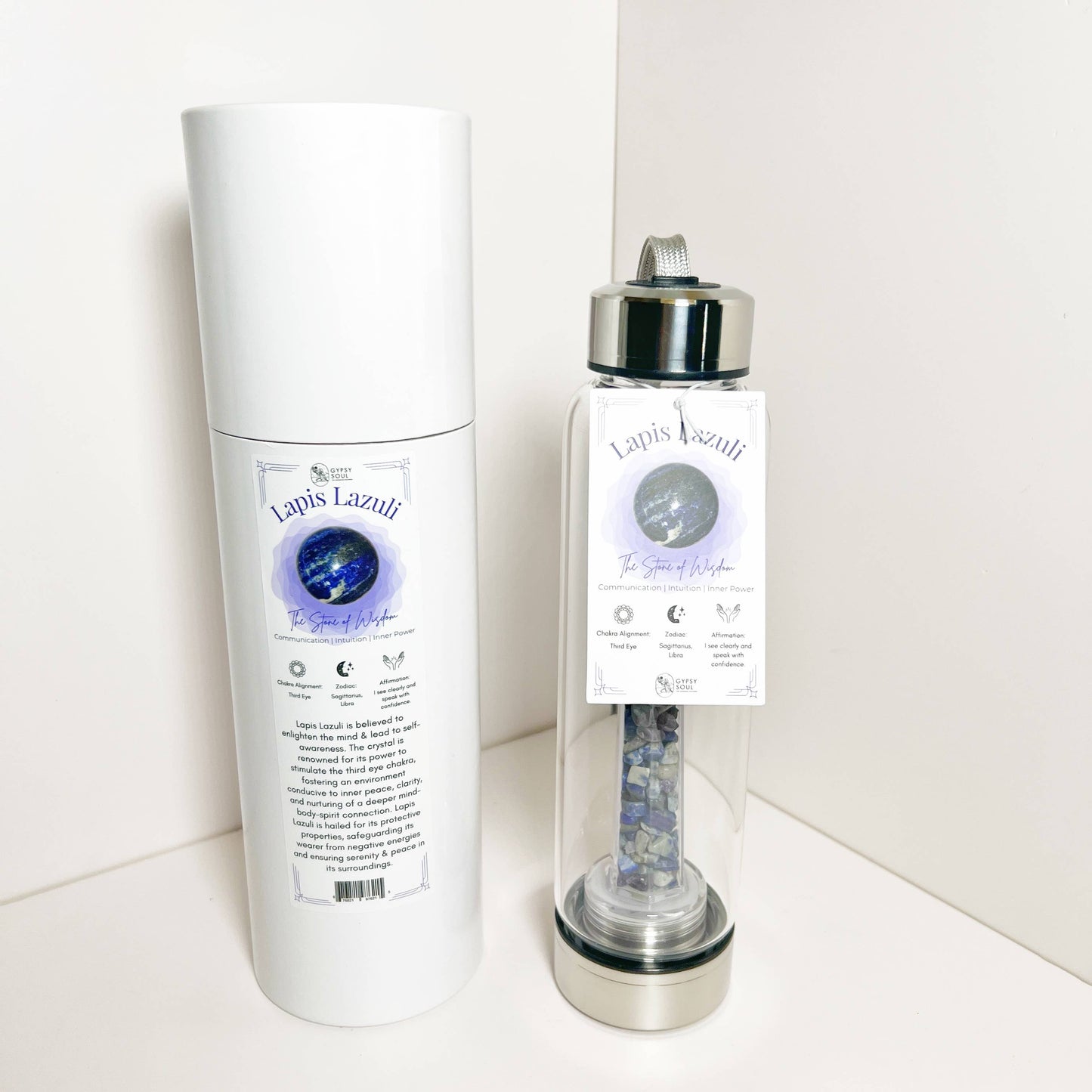 Crystal Infused Healing Water Bottle