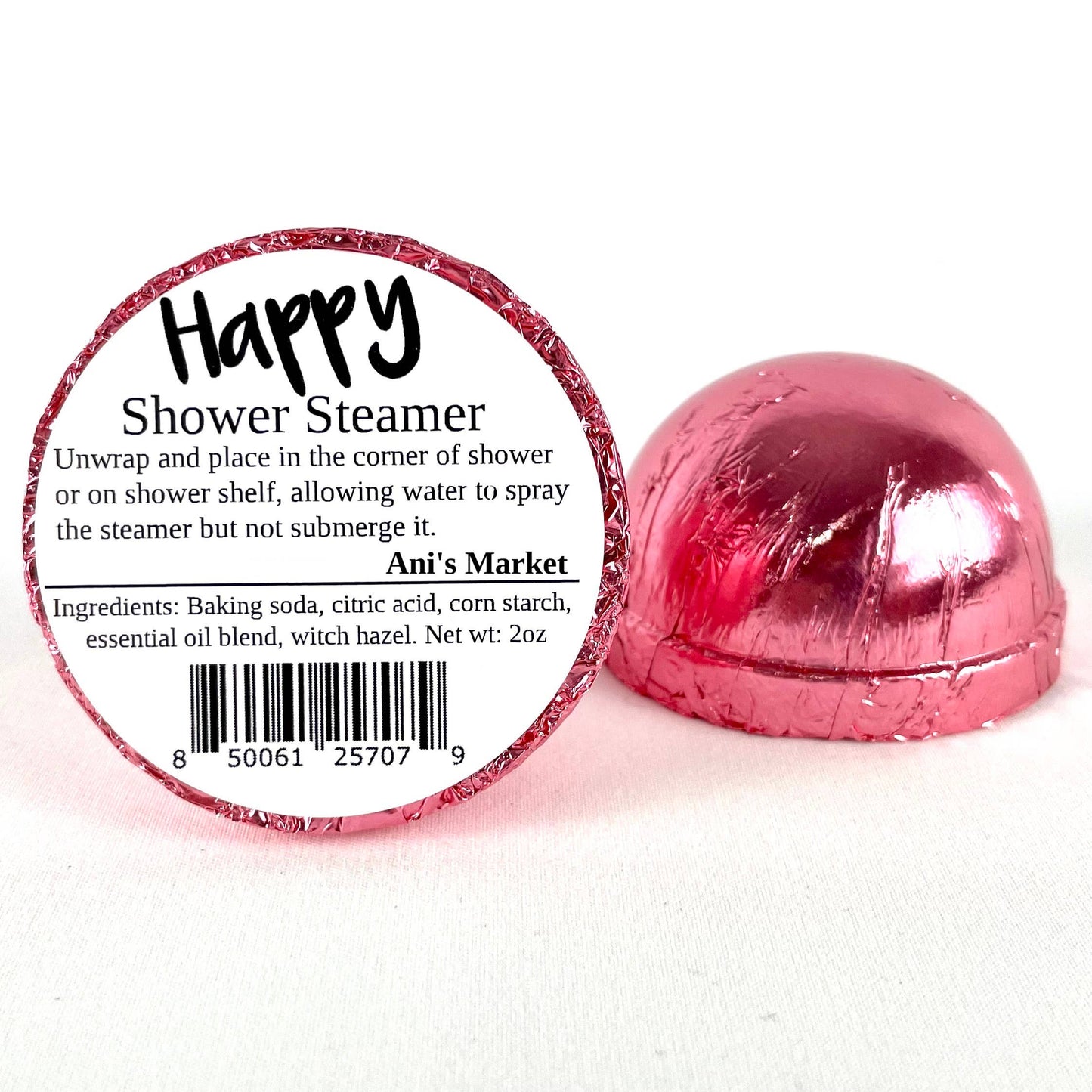 Natural Aromatherapy Essential Oil Shower Bombs -Lemon Grass