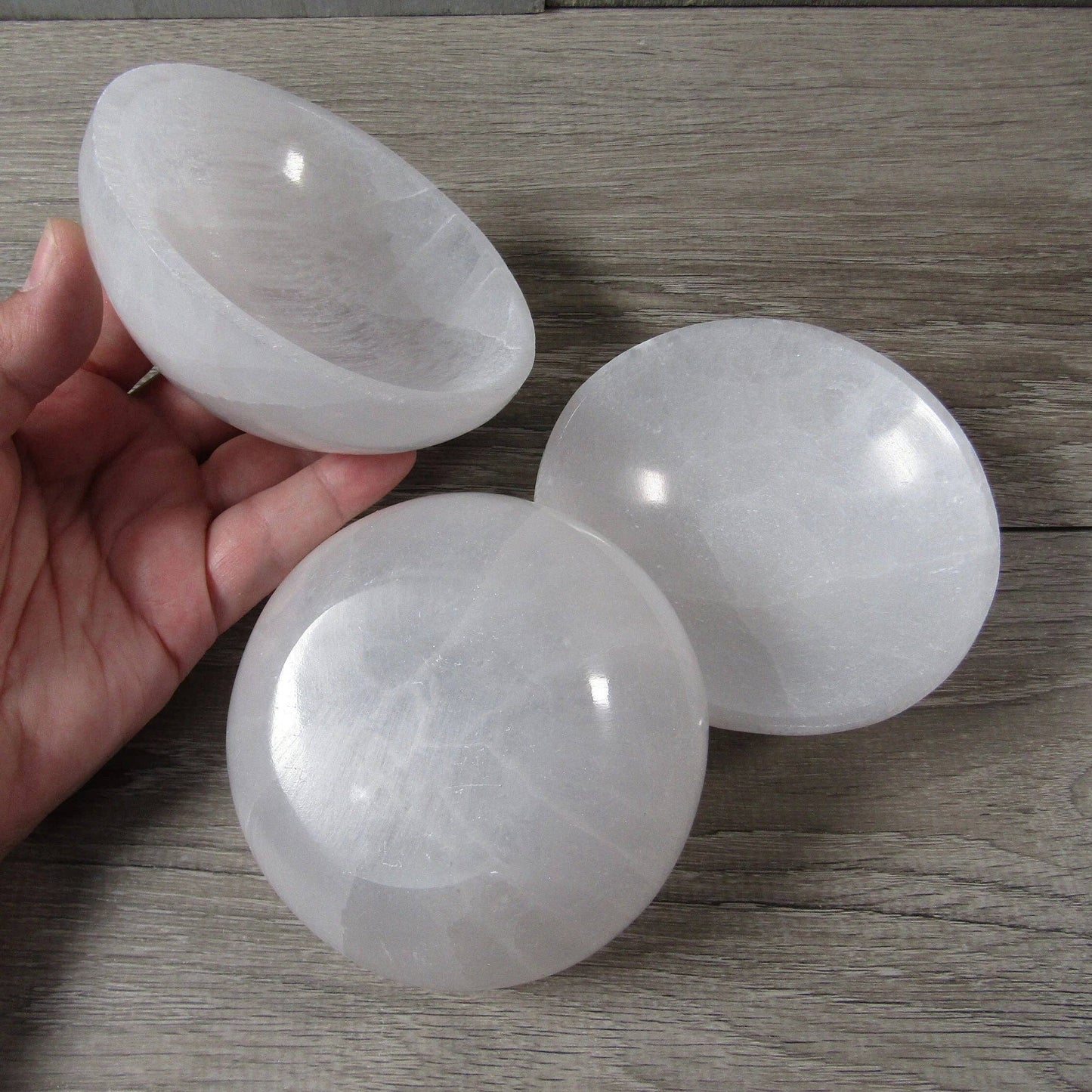 Selenite Bowl in Assorted Shapes and Sizes