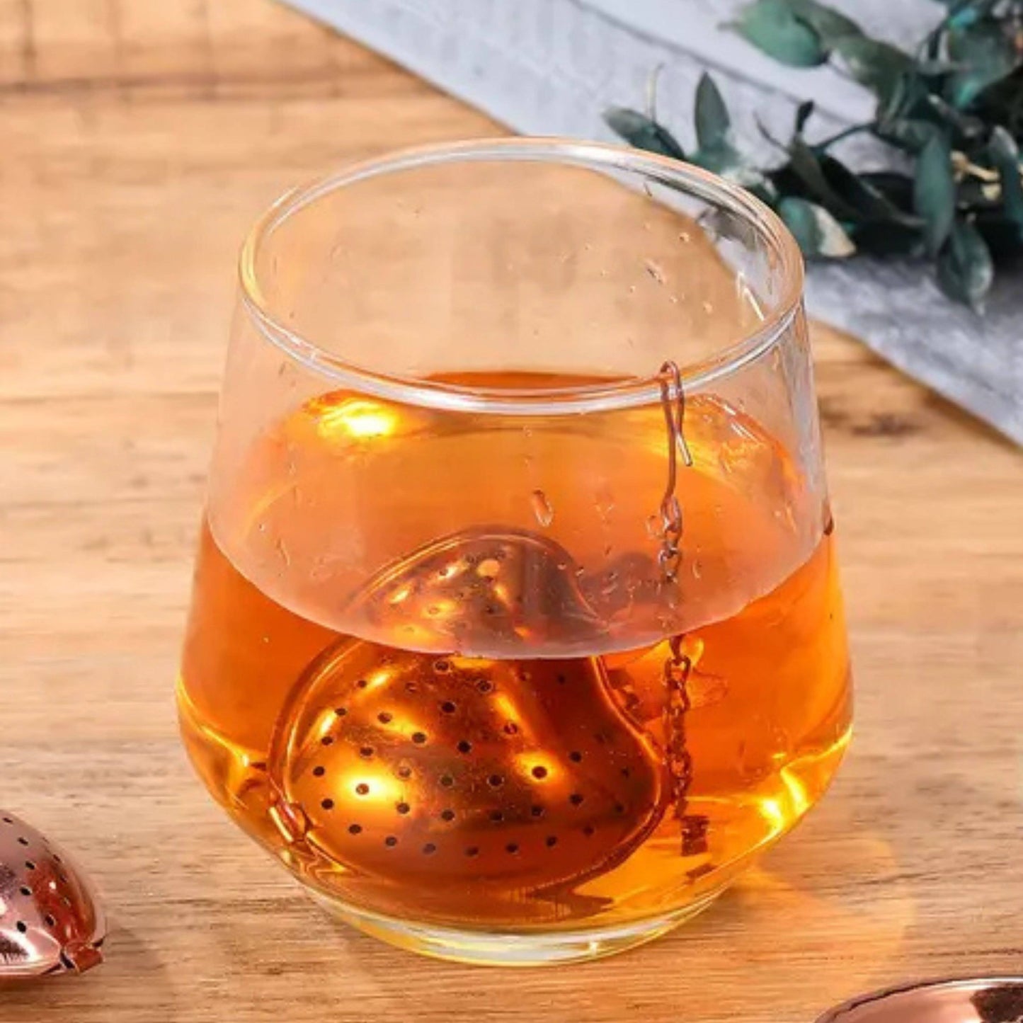 Rainbow Heart Tea Infuser – Stainless Steel Strainer