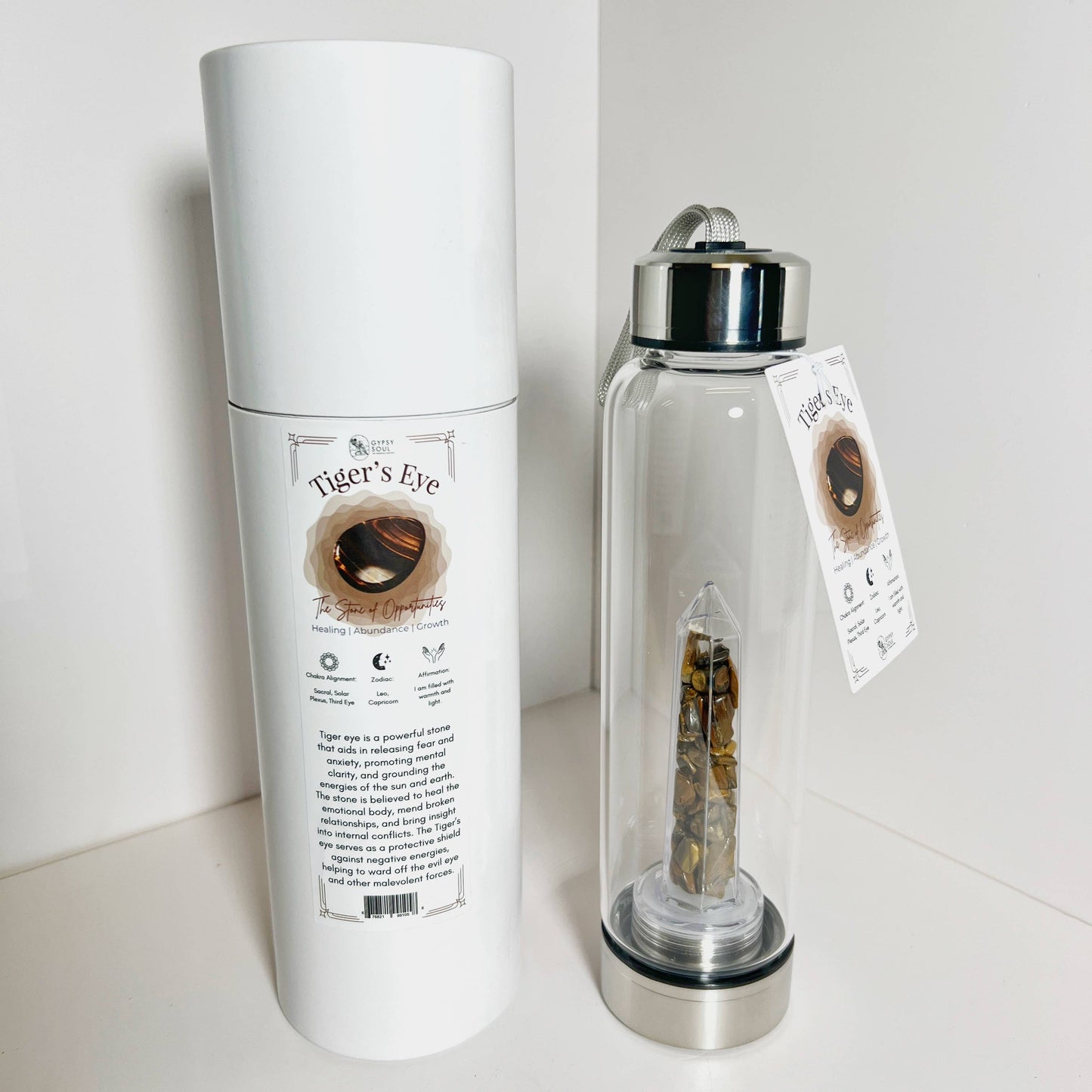 Crystal Infused Healing Water Bottle