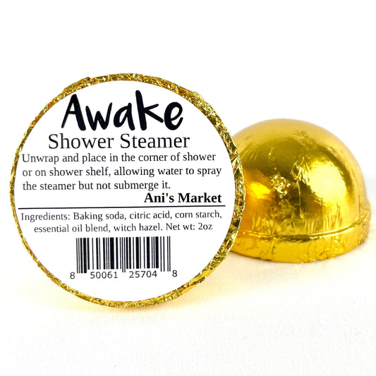 Natural Essential Oil Shower Steamers/Bombs Handmade - Awake