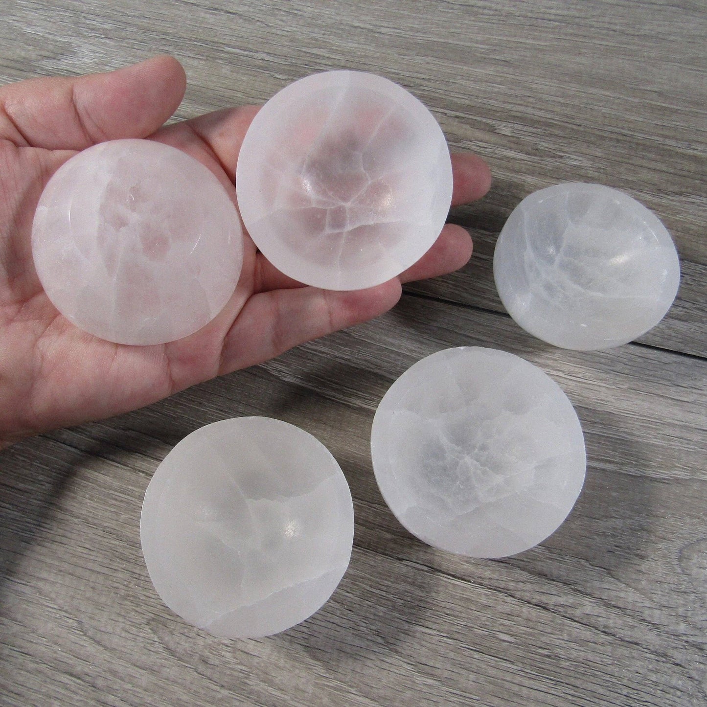 Selenite Bowl in Assorted Shapes and Sizes