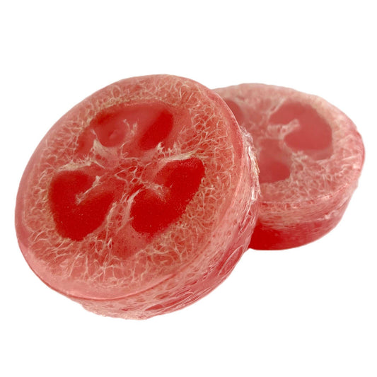 Strawberry Fields Luffa Soap