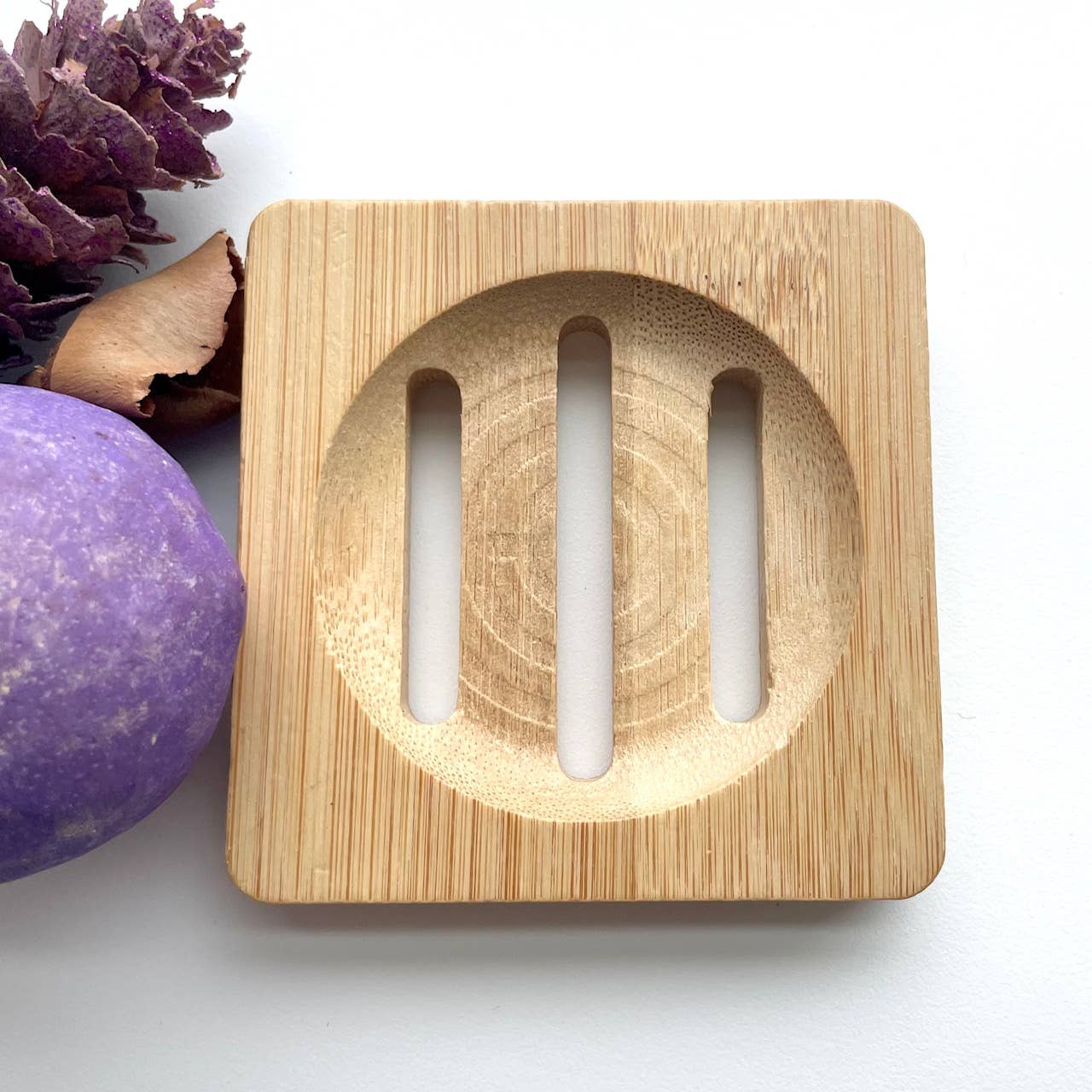 Bamboo Wood Tray for Soap & Shower Steamers