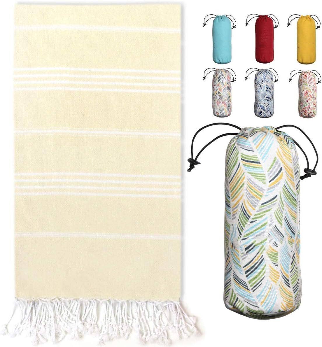 Turkish Towel With Travel Pouch
