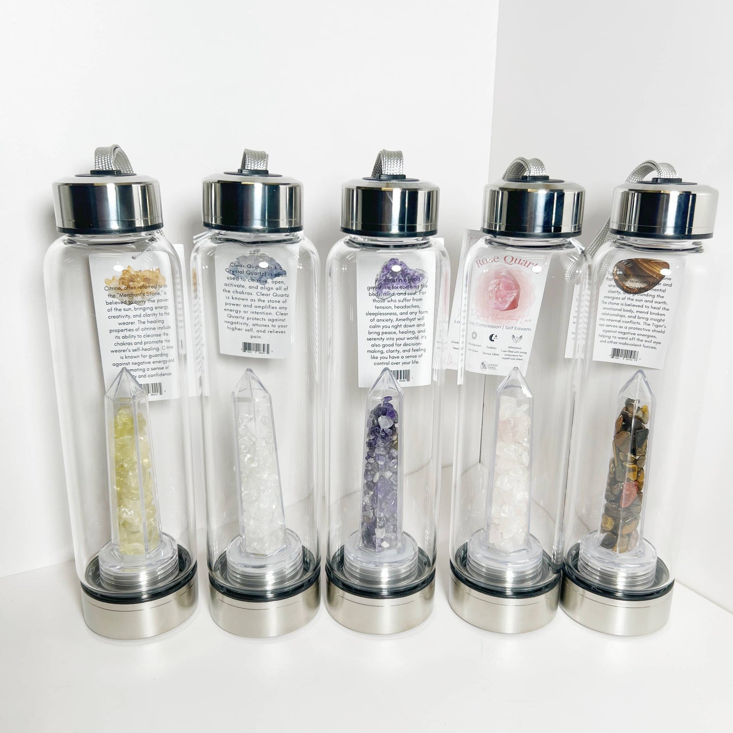 Crystal Infused Healing Water Bottle