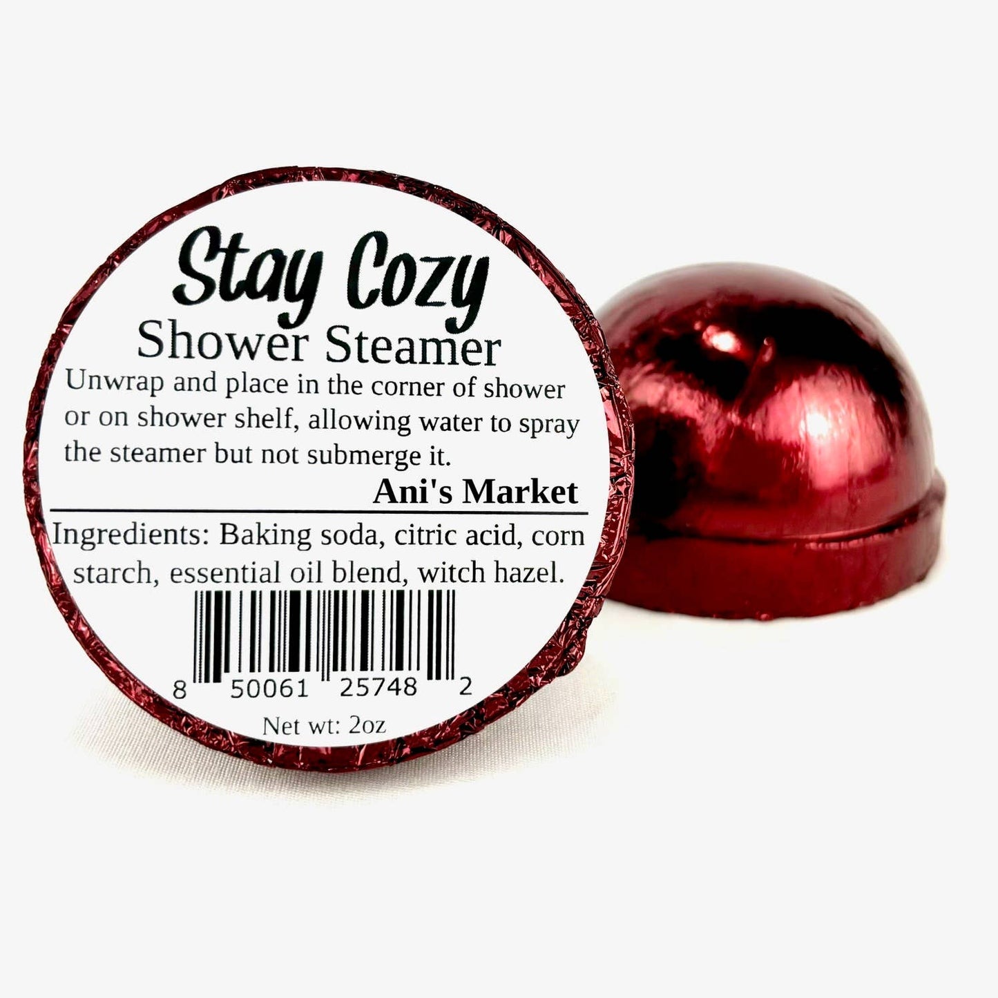 Natural Aromatherapy Essential Oil Shower Bombs -Lemon Grass