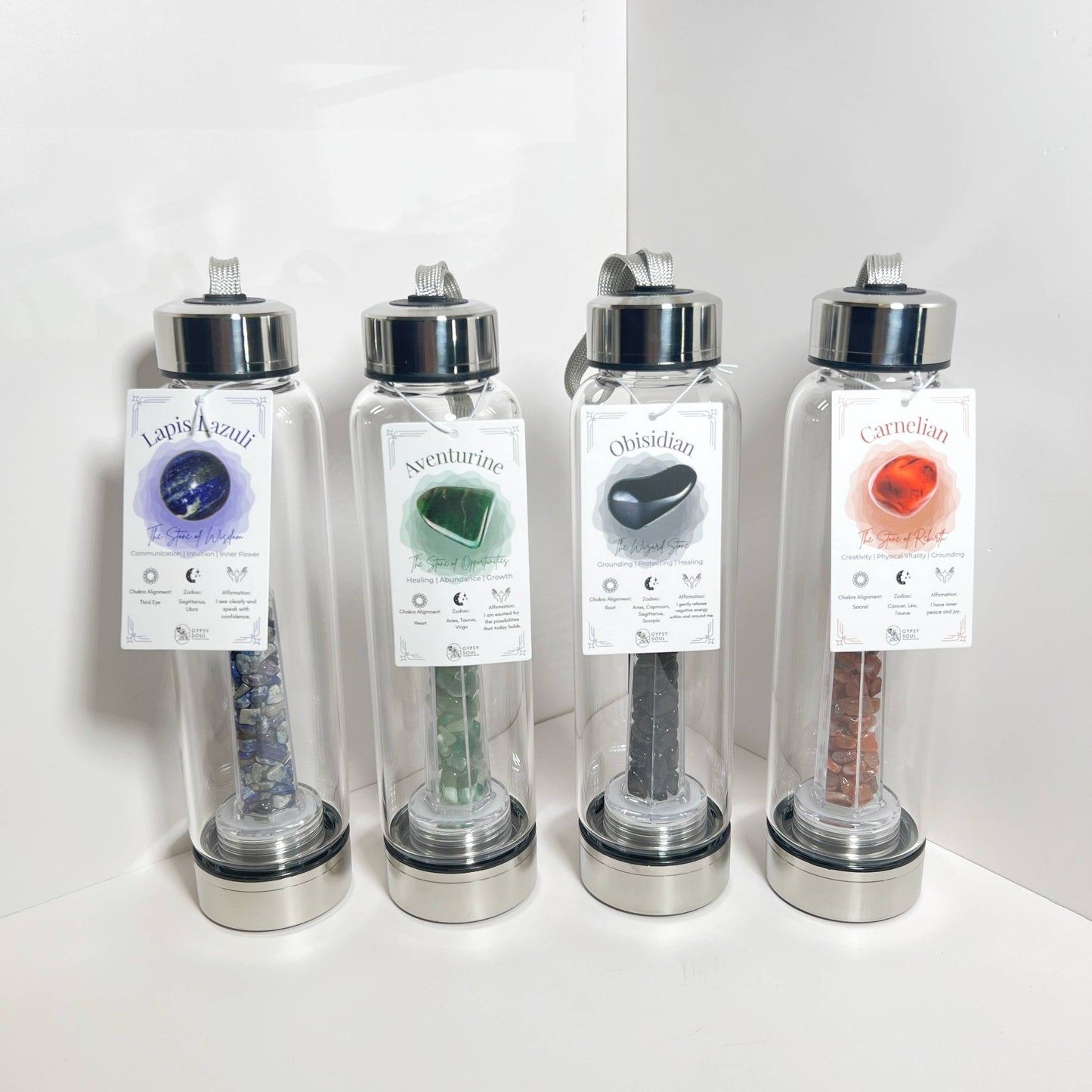 Crystal Infused Healing Water Bottle