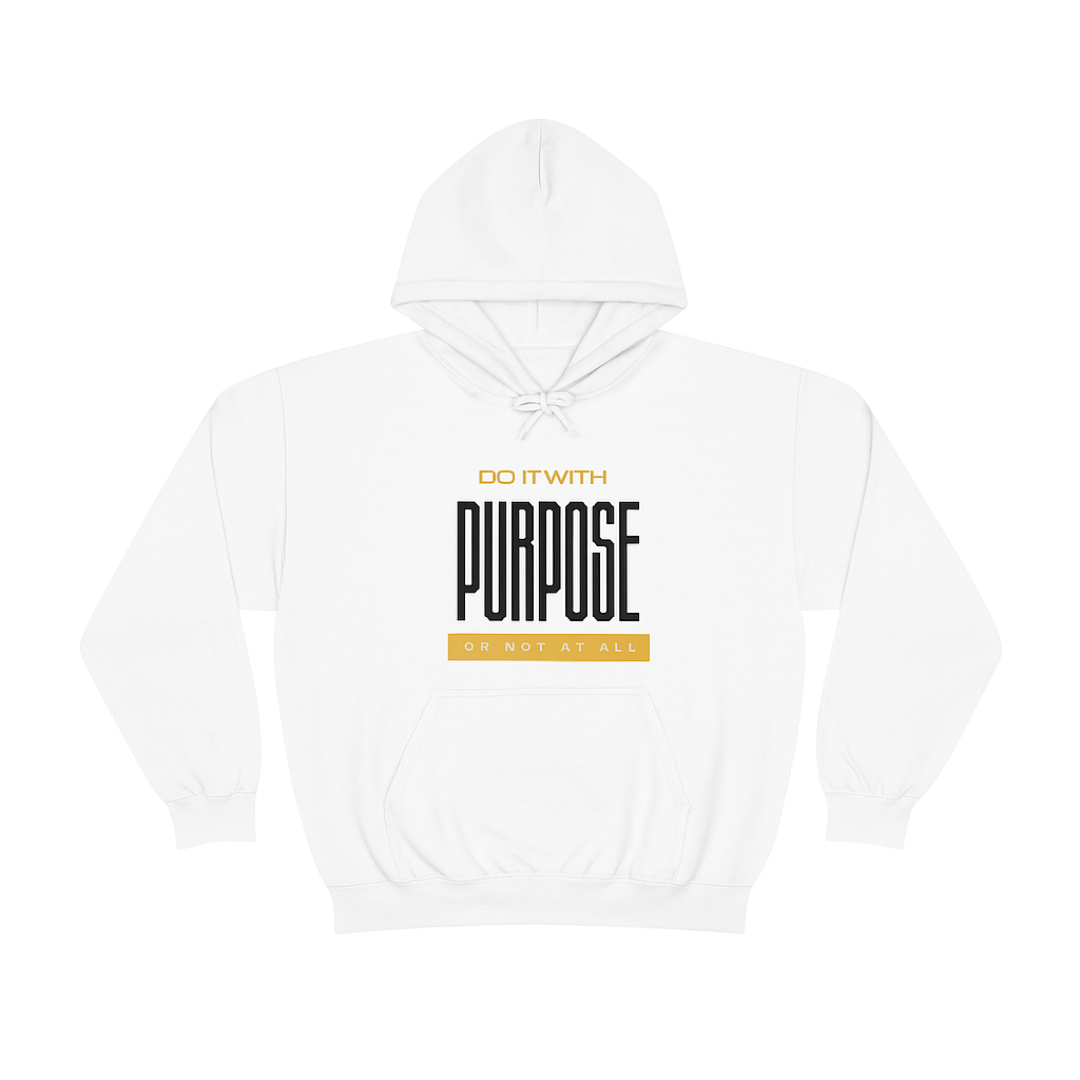 Do it with Purpose Hoodie - Black