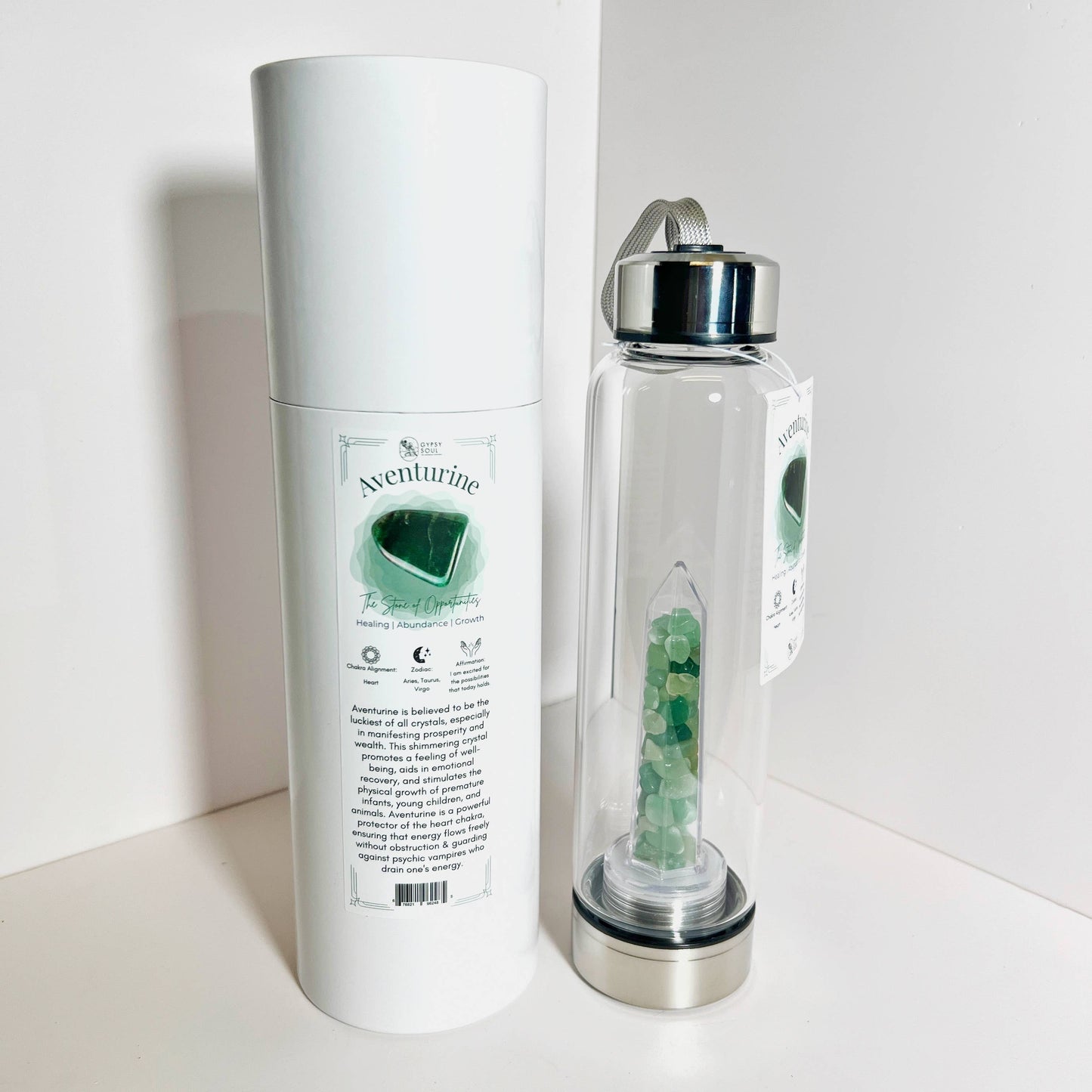 Crystal Infused Healing Water Bottle