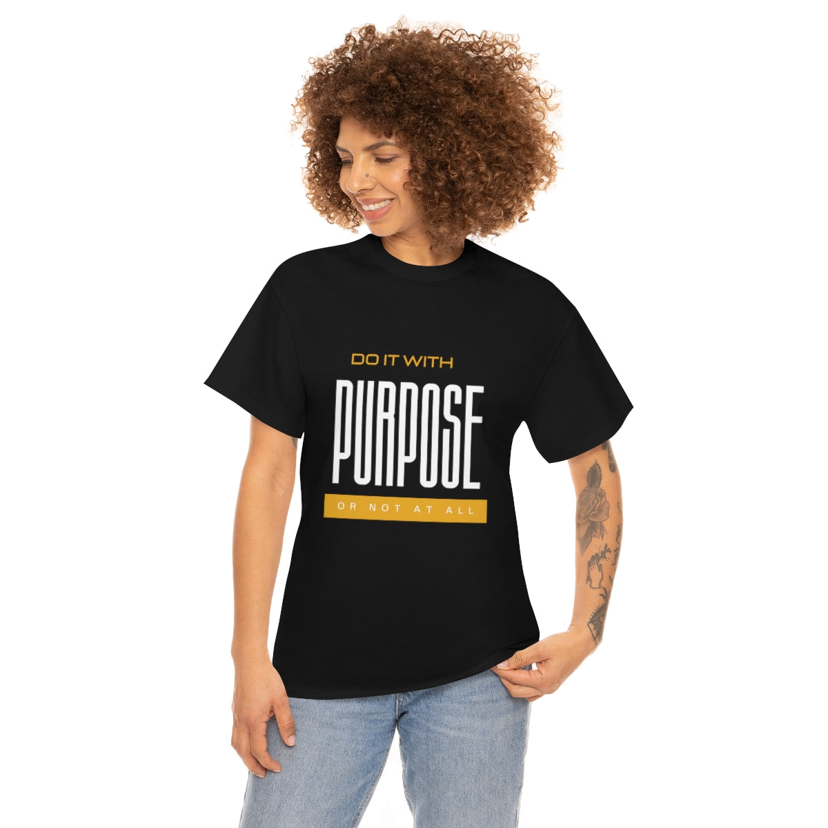 Do it with Purpose Unisex  t-shirt- Black or White