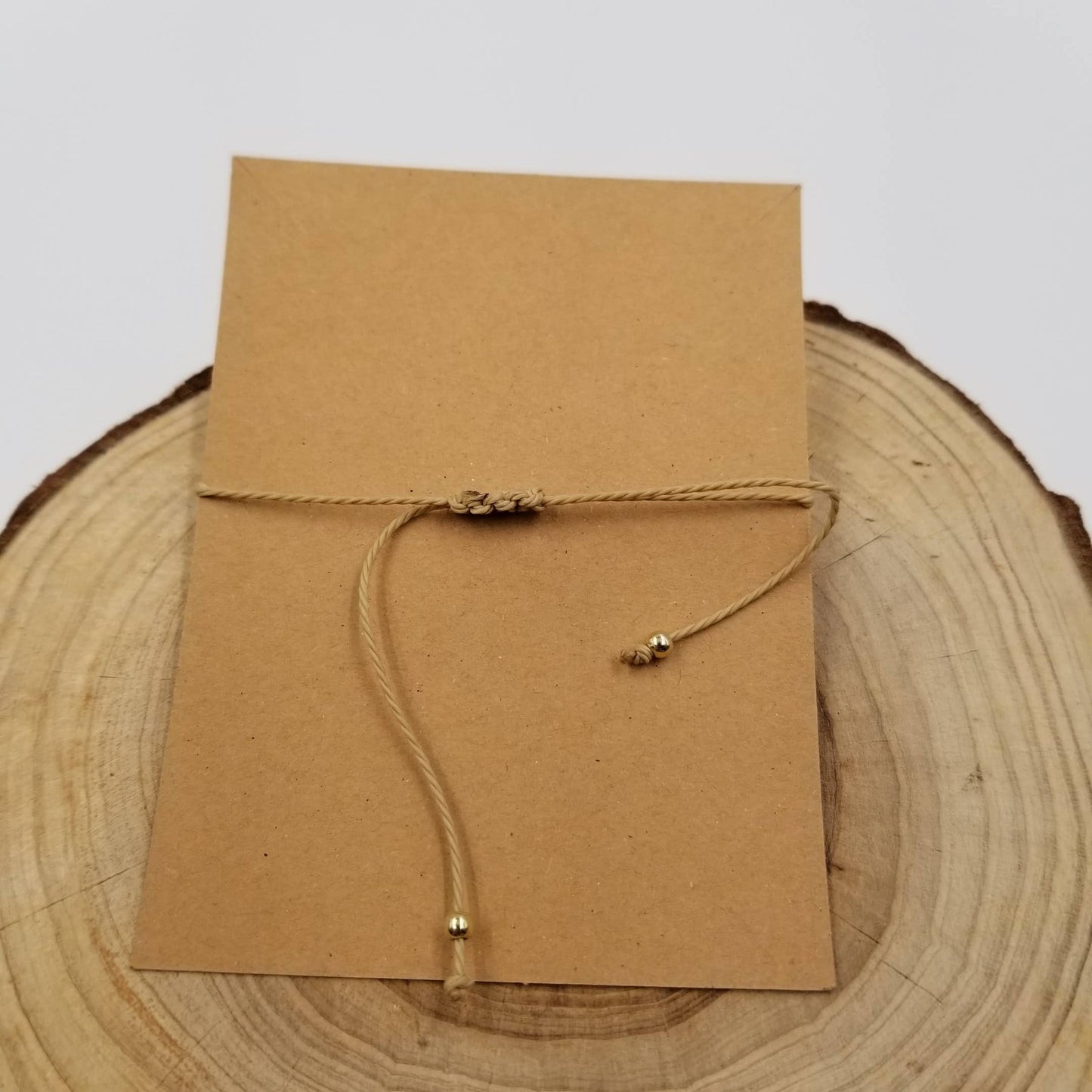 Natural Stone Handwoven Constellation Bracelet with Card