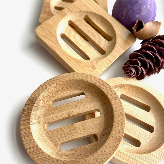 Bamboo Wood Tray for Soap & Shower Steamers