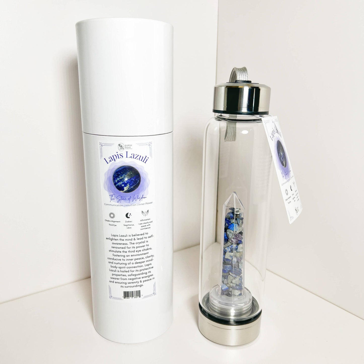 Crystal Infused Healing Water Bottle