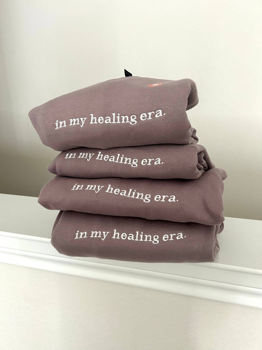 In My Healing Era. Sweatshirt Crewneck