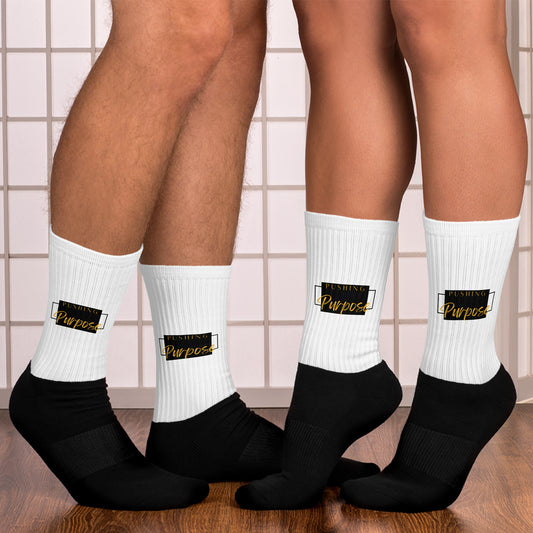 Pushing Purpose Unisex Socks